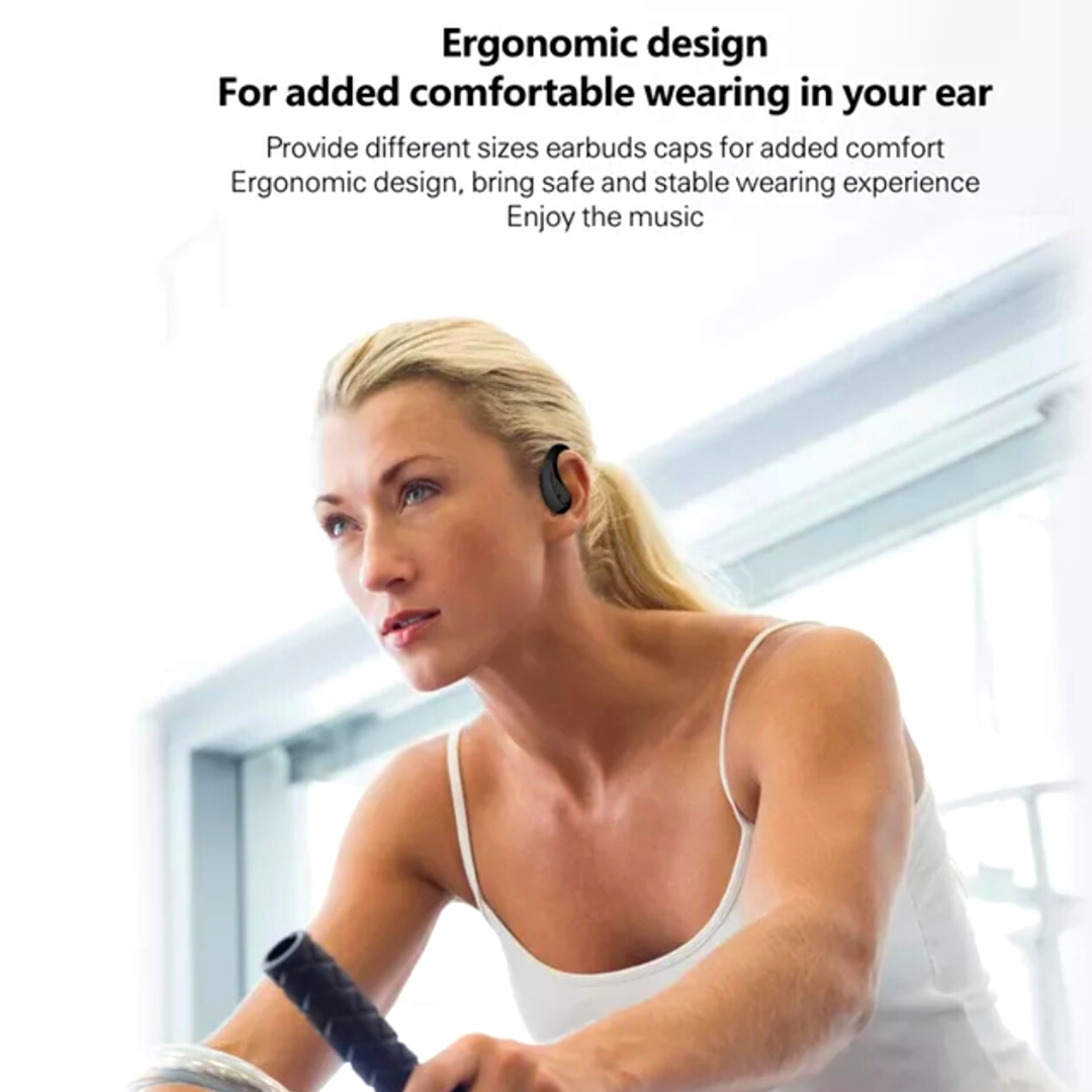 2023 Ear hook Headphones Bluetooth 5.0 Wireless Headband Earbuds Headset Stereo