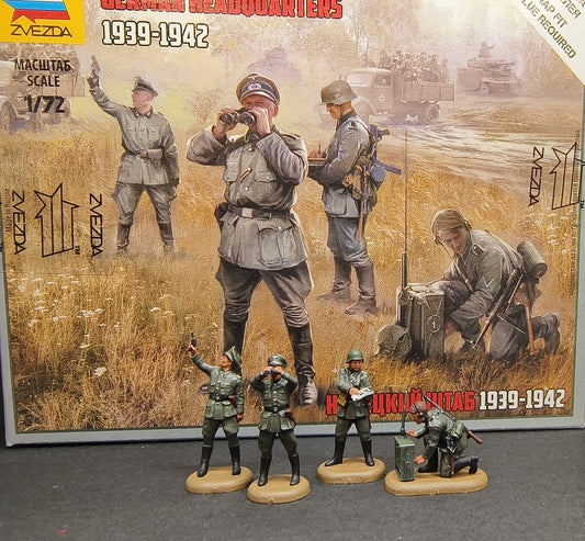 1/72 World War II German Command Soldier Model
