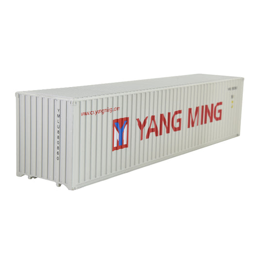 1:50 YANG MING 40GP Metal Shipping Container Model Toy Home Office Decor Gift