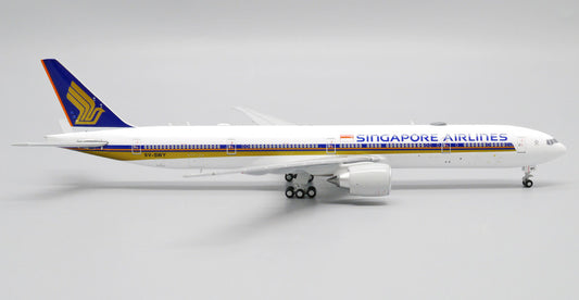 1:400 JC Wings SINGAPORE AIRLINES BOEING 777-300 Passenger Plane Diecast Model