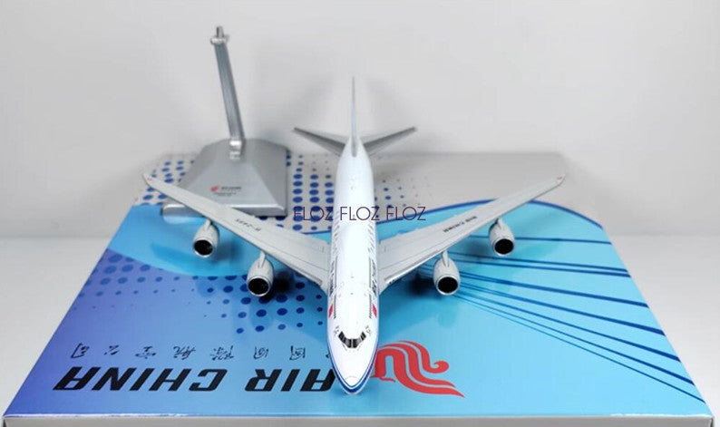 for YY Wings for AIR CHINA for Boeing B747-8i B-2485 1:400 Plane Pre-built Model