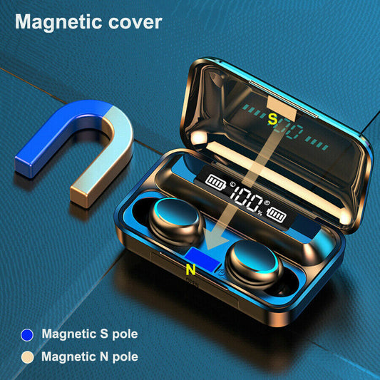 Bluetooth Earbuds Wireless Earphone IPX7 Waterproof For iphone Samsung Android