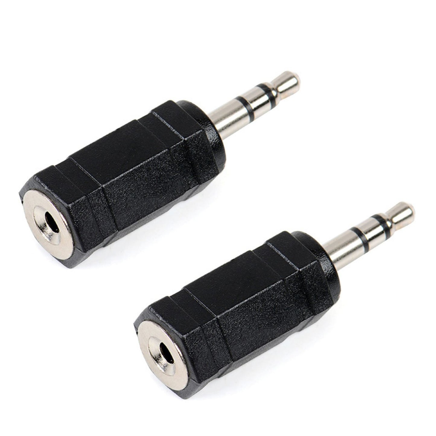 2pcs Stereo Audio Jack Adapter 3.5mm Plug to 2.5mm Jack MP3/MP4 players