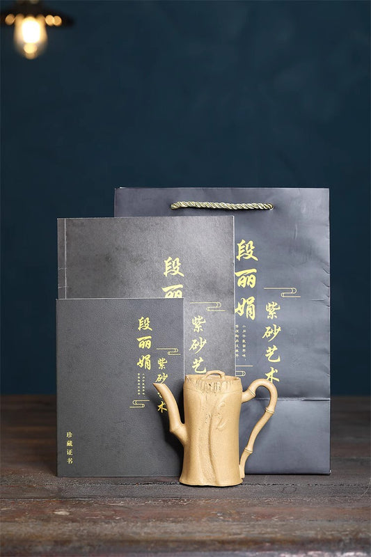 170cc chinese Yixing Handmade Zisha teapot Duan clay GongDeng Hu Gongfu Tea Pot