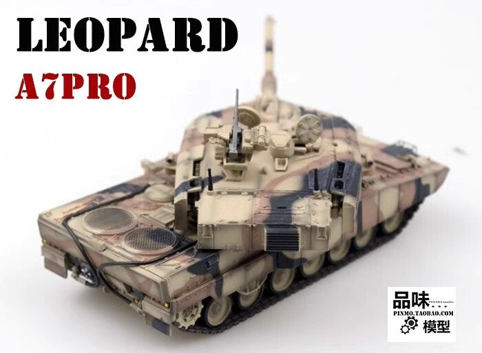1/72 Panzerkampf German Army Leopard 2A7PRO Tank Sand Colored Finished Model