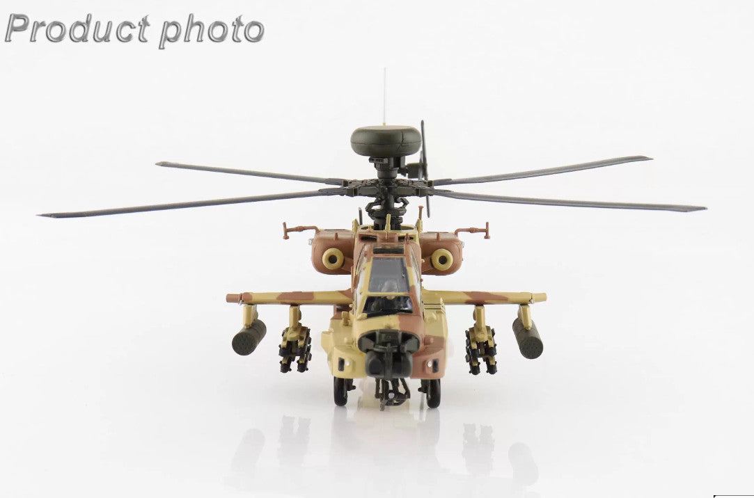 1:72 HM AH-64E Apache Guardian Qatar Air Force, 2022 Helicopter Diecast Model