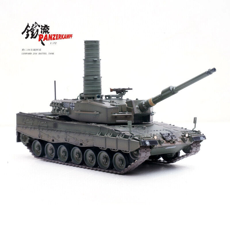 1/72 German Leopard 2A4 Main Battle Tank 12226PD Green Painted Finished Model