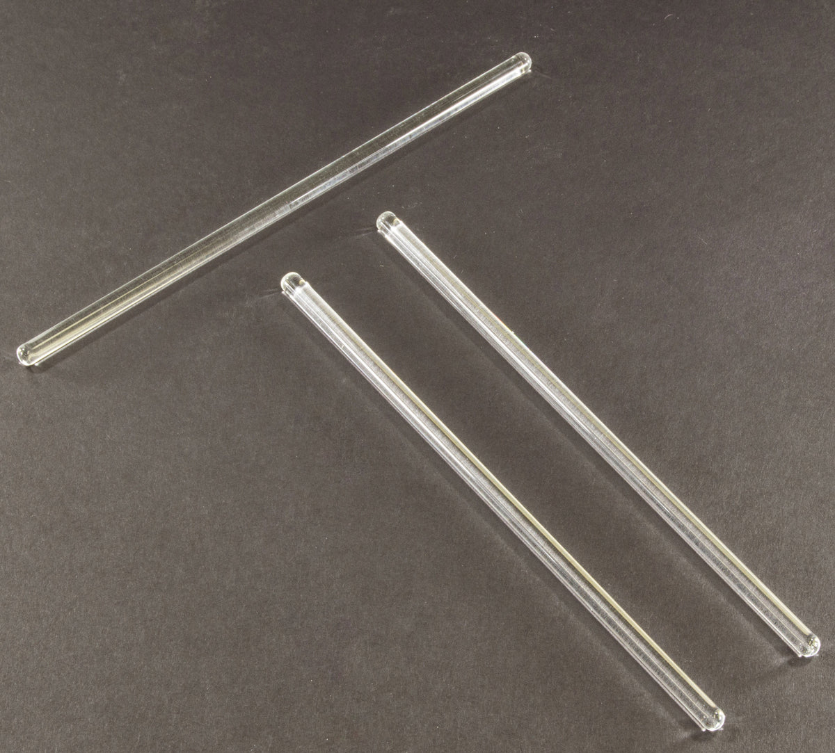 3 Pack Glass Stirring Rod - 6" Long, 5mm Diameter