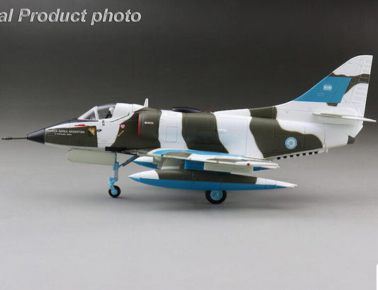 1:72 HM A-4C Skyhawk C-321 Aerea Argentina Fighter Diecast Aircraft Plane Model