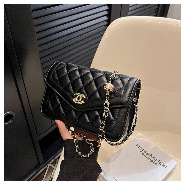 Women's Bags Fashion One Shoulder Female Bag White/Black Handbag Fashionable Bag