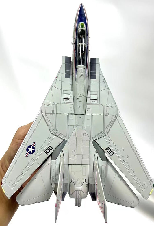 CW 1/72 F14 Male Cat Combat VF-21 General Squadron Alloy Model
