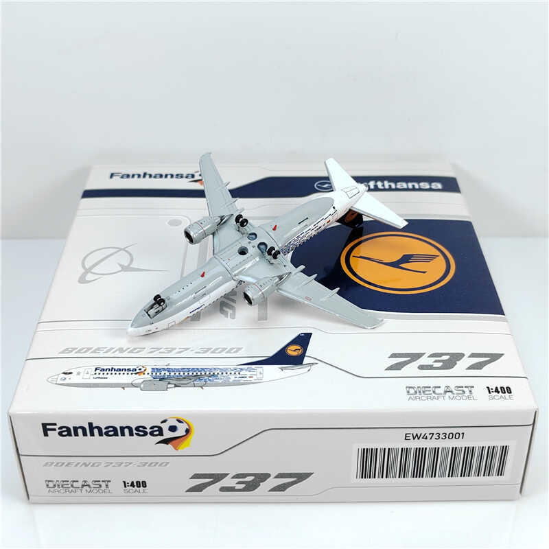 1:400 JC Wings Lufthansa BOEING B737-300 Passenger Airplane Diecast Model