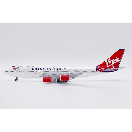 1:400 JC Wings Virgin Atlantic B747-400 G-VHOT Airplane Diecast Aircraft Model