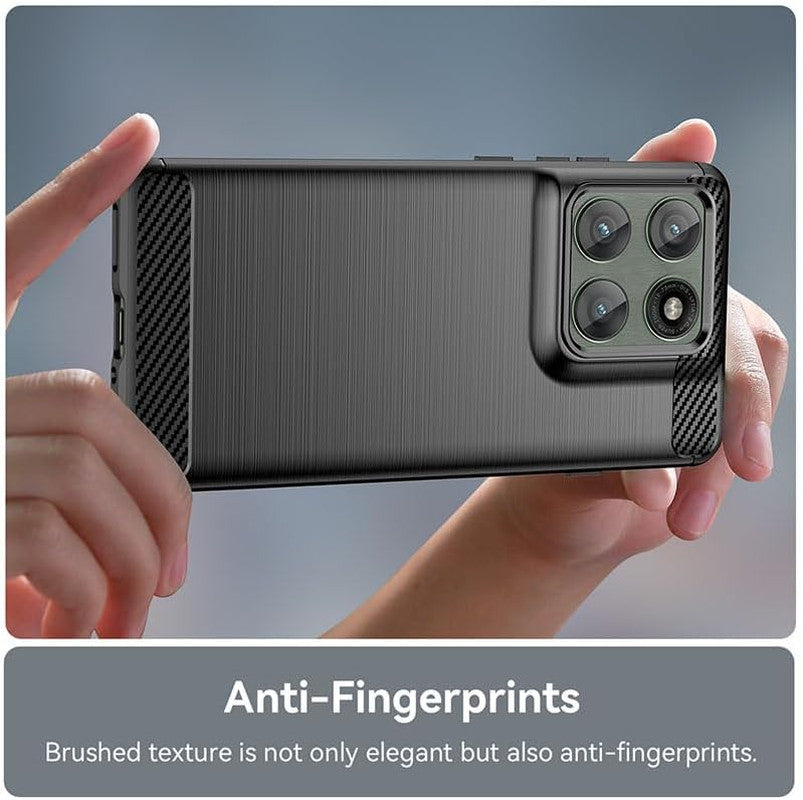 For Motorola Edge 2025 Case: Shock-Absorption Flexible TPU Rubber Protective Cov
