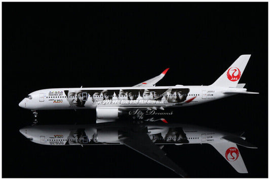 1:400 JC Wings JAPAN AIRLINES AIRBUS A350-900 Airplane Flap Down Diecast Model