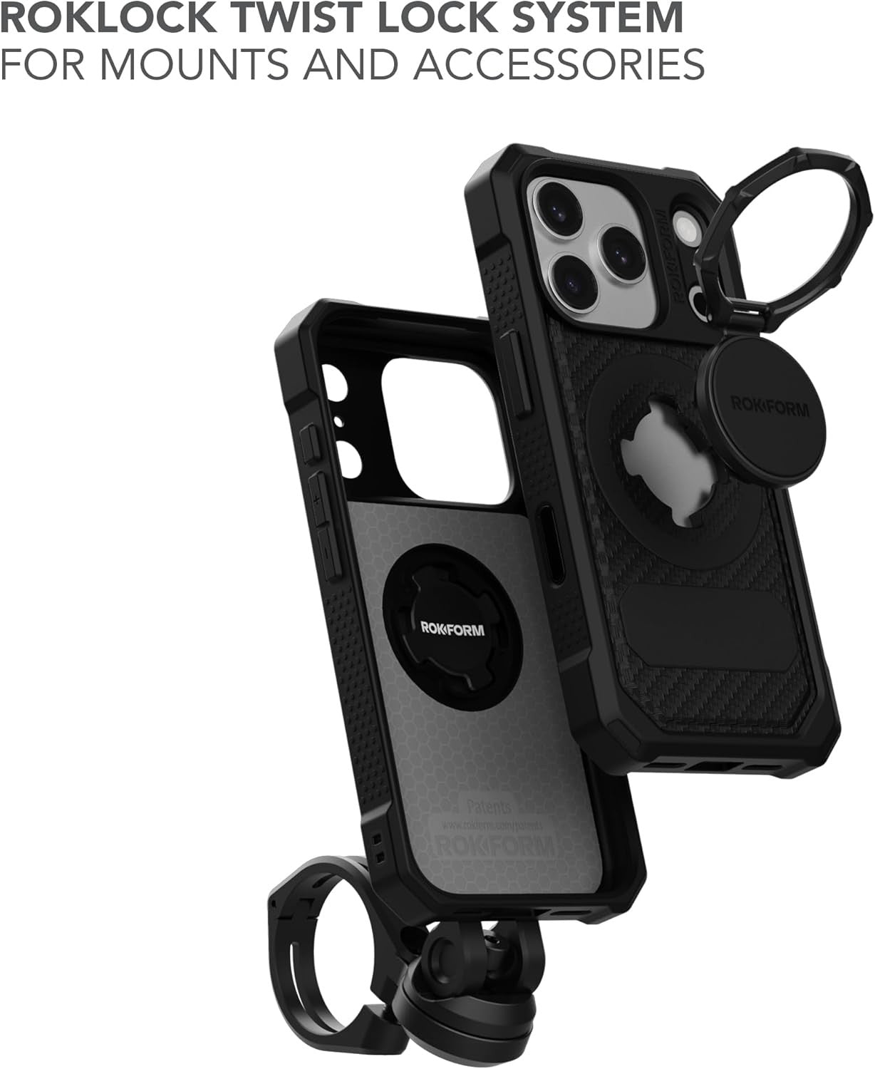 Rugged Case Compatible with Iphone 17 Pro, Magnetic Cover (Black)