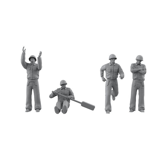 Yao's Studio SSCR144011 1/144 Model Upgrade Parts US Navy Sailors