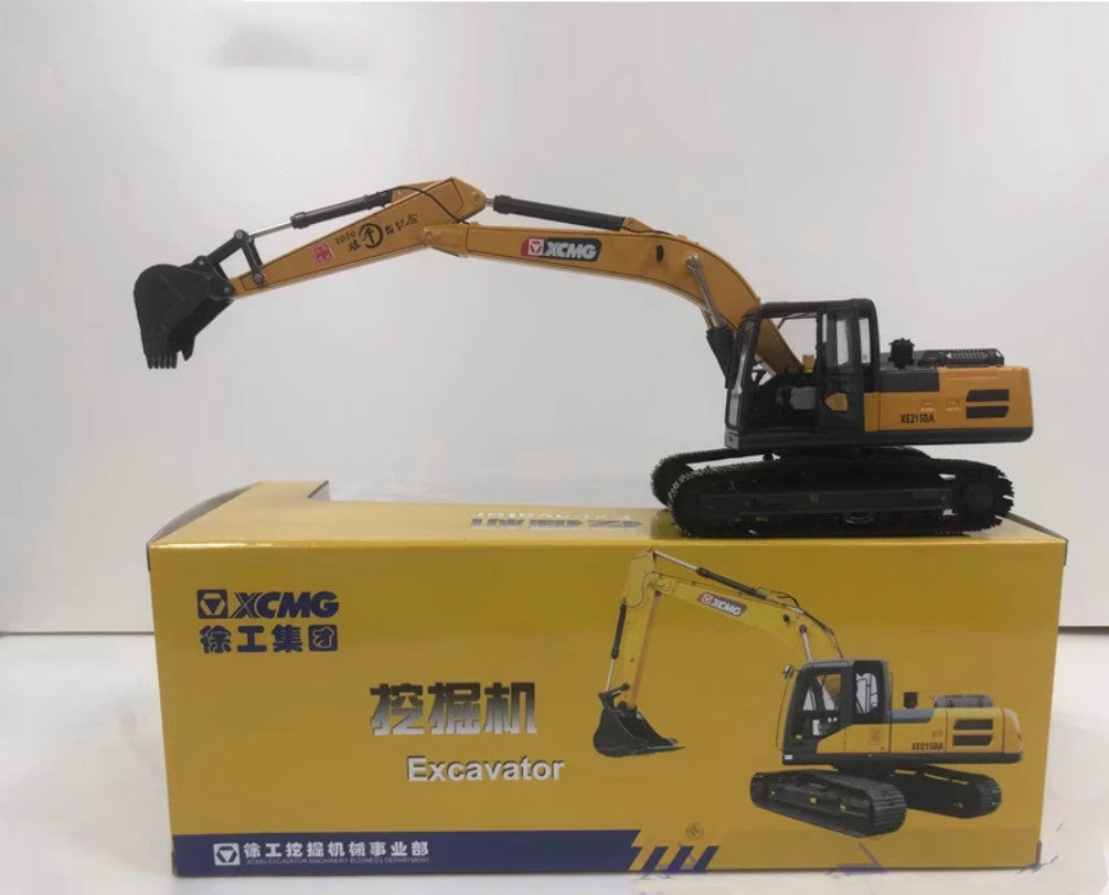 1:35 35CM XGMG XE215DA Excavator Construction Machine Vehicles Diecast Model