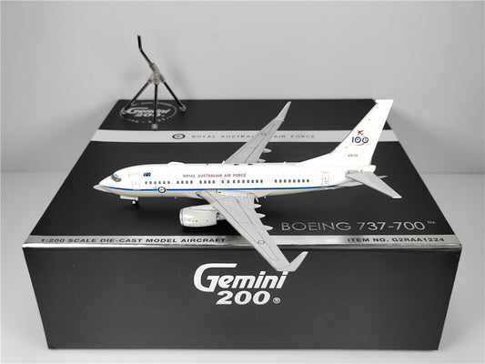 1:200 Geminijets ROYAL AUSTRALIAN AIR FORCE B737-700 Airplane Diecast Model