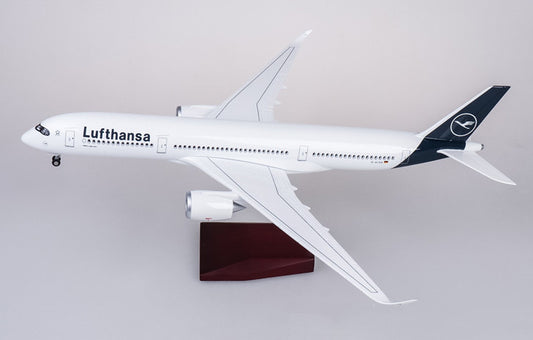47CM 1:142 Lufthansa AIRBUS A350 Passenger Airplane Landing Gears Resin Model