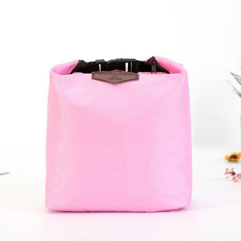 Portable Nylon Waterproof Lunch Storage Bags Container Pouch Home Organizer 1pcs