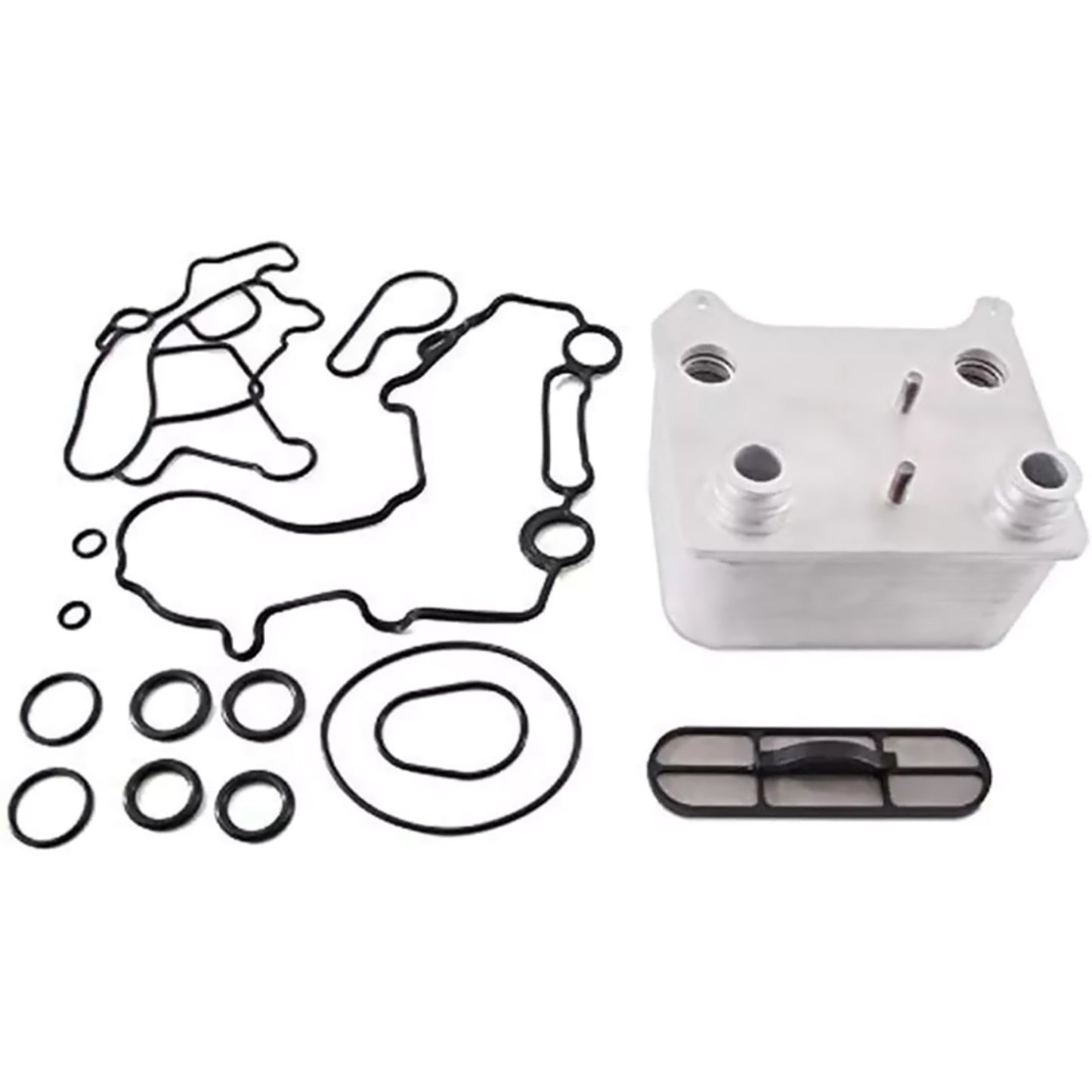 Oil Cooler For Ford 6.0L Powerstroke Diesel F250 F350 2003-2010 3C3Z-6A642-CA