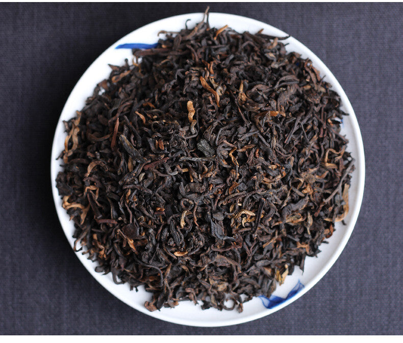 2025 YUNNAN LAOTONGZHI PU'ER TEA Loose Puer Tea Ripe 3rd Grade Haiwan Tea 600g