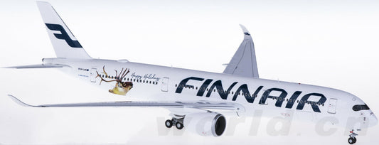 1:200 33CM JC Wings FINNAIR AIRBUS A350-900 Passenger Airplane Diecast Model