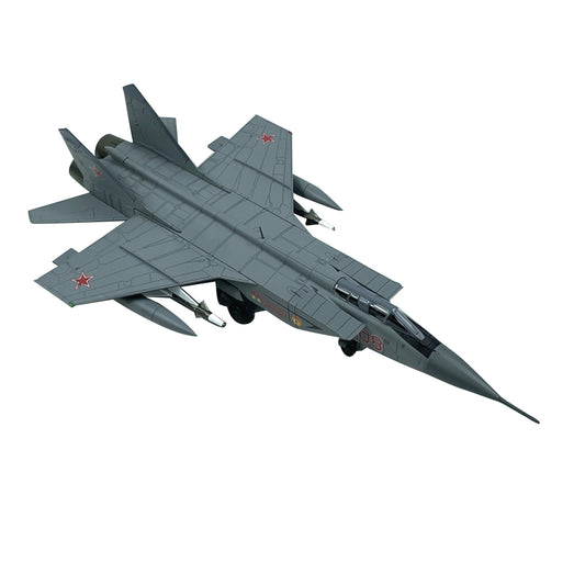 1/72 Scale MiG-31 Interceptor Aircraft Supersonic Fighter Metal Model Plane
