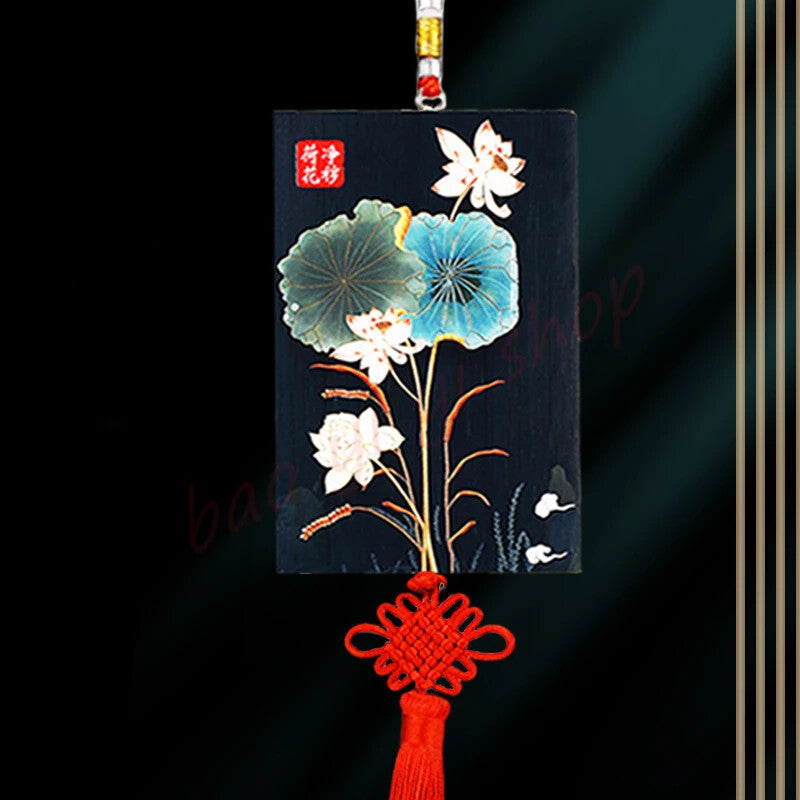 Bodhis Lotus Household Feng Shui Decoration Pure Filth Wooden Pendant
