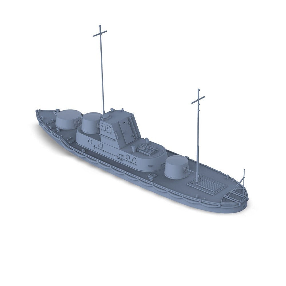 SSMODEL 700539 1/700 3D Printed Resin IJN Soukou-Tei Armored Gun Boat Sakigake