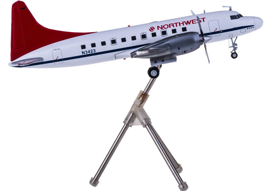 1:200 GeminiJets NORTHWEST Convair CV-580 Passenger Airplane Diecast Plane Model