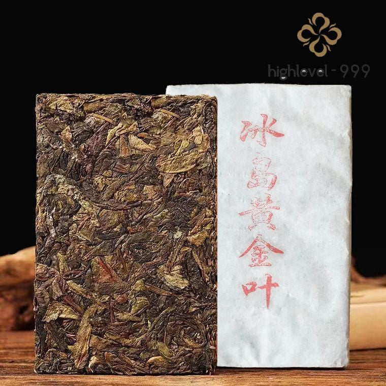 357g Iceland Raw Tea Bricks Pu'er Ancient Tree Raw Tea Spring Tea
