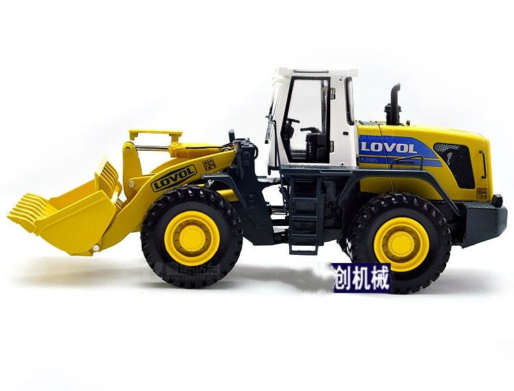 1:35 24CM LOVOL FL958G Dozer Loader Construction Equipment Machine Diecast Model
