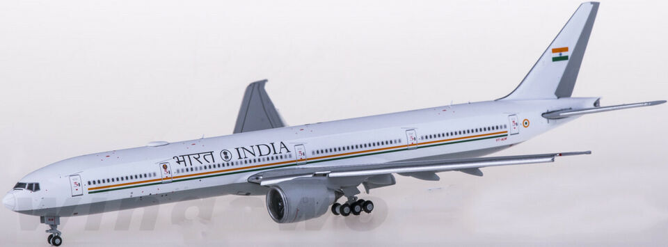 1:400 JC Wings IAF BOEING 777-300ER Passenger Airplane Flap Down Diecast Model