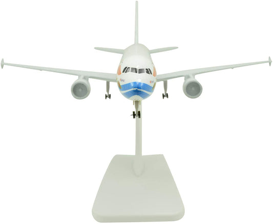 1:400 Air Bus A320 Bangkok Air Fish Painting Metal Airplane Model Plane Toy
