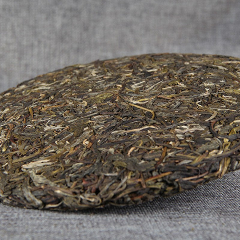 357g Raw Tea Jingmai Spring Handmade Qizi Cake Tea Authentic Yunnan Pu'er Tea