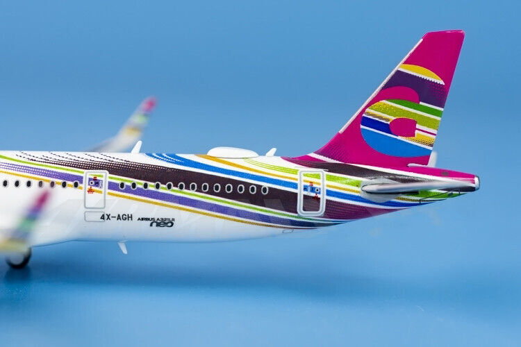 1:400 JC Wings Arkia AIRBUS A321neo Passenger Airplane Diecast Aircraft Model