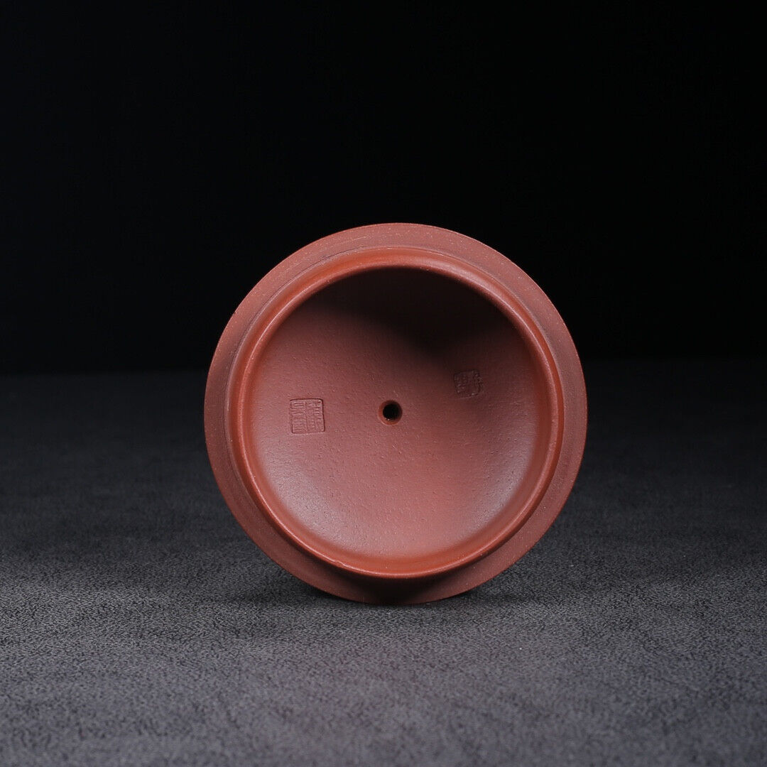 Chinese Yixing Zisha Clay Handmade Exquisite Teapot (竹韵 底款:景舟制壶)