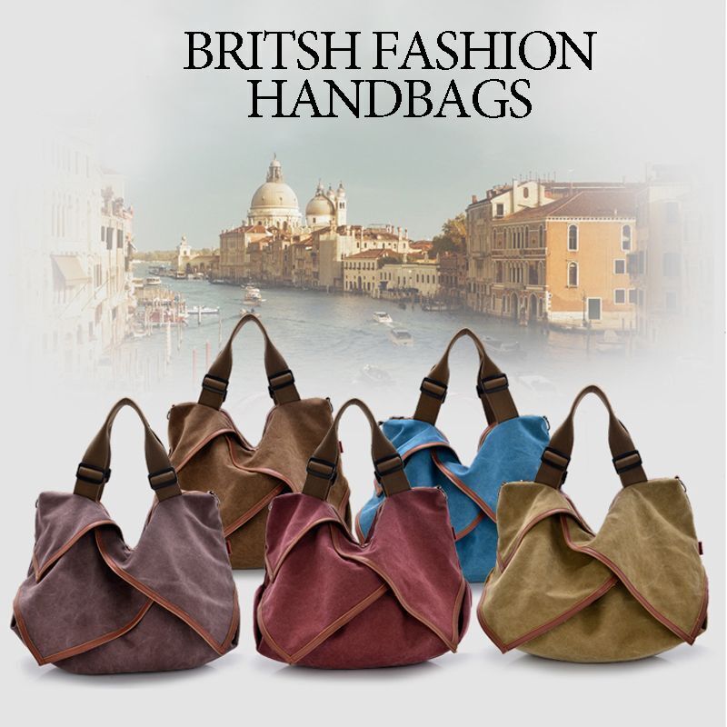Handbags Canvas Tote Crossbody Bags Shoulder Purse Large Messenger Travel Bags