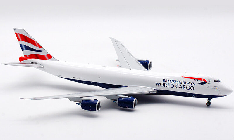 1:200 JC Wings British Airways Boeing B747-8F Airplane Diecast Aircraft Model
