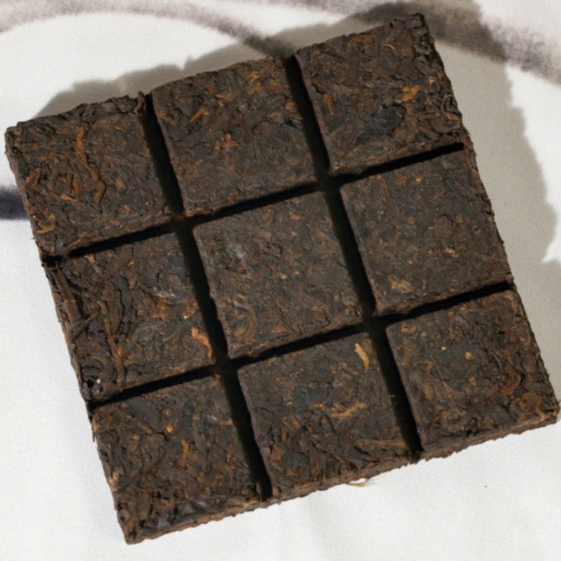 60g Authentic Yunnan Menghai 2024 Mellow Aroma Ripe Pu'er Tea Small Tea Bricks