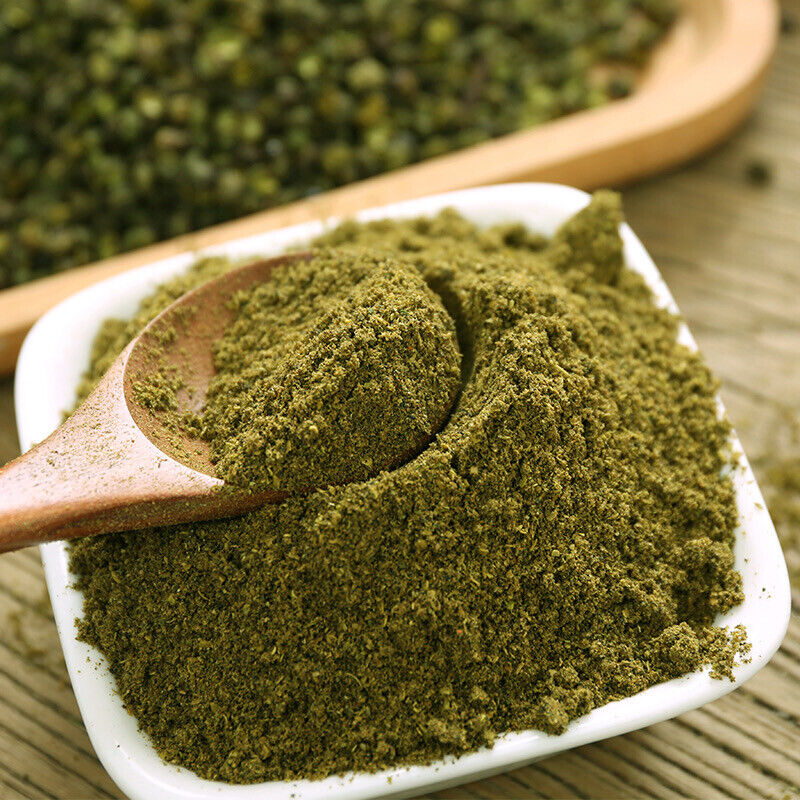 Green Peppercorns Dried Pepper Spicy Powder Hot Sichuan Spices Cooking Seasoning