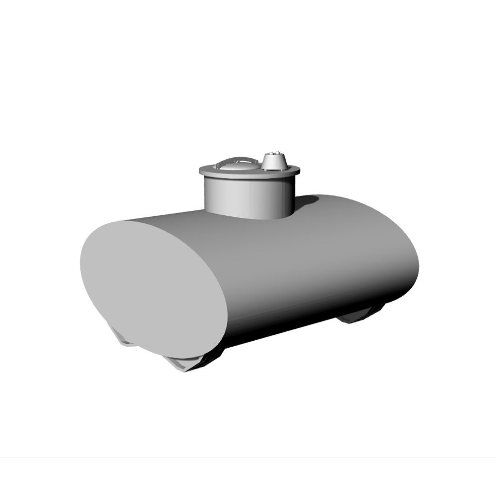 SSMODEL LYT87075 HO Scale 1/87 Train Scene Model Oil Tank