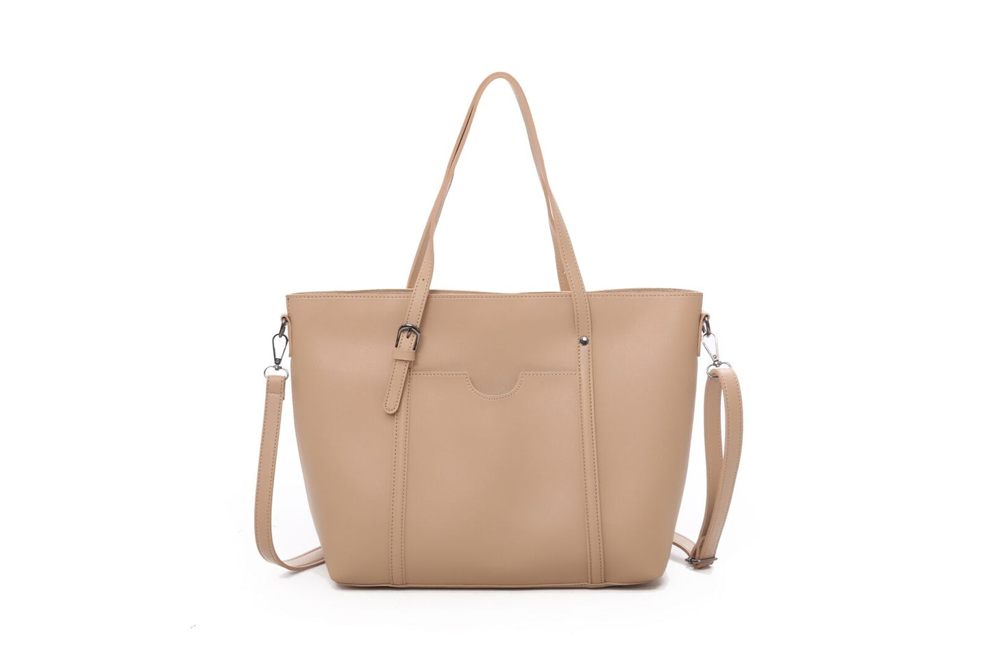 Single Shoulder Handbag Ladies Bucket PU Shoulder Bag
