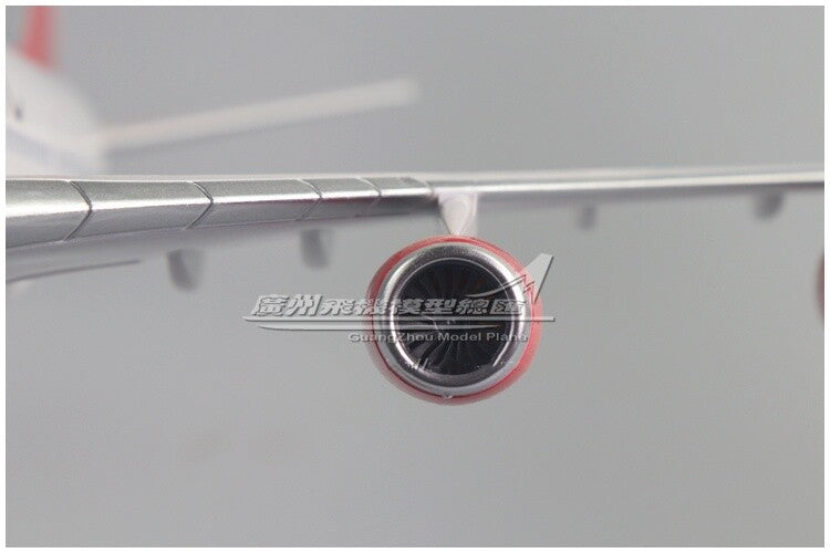 47CM 1:150 Virgin Atlantic BOEING 747-400 G-VXLG Passenger Airplane Resin Model