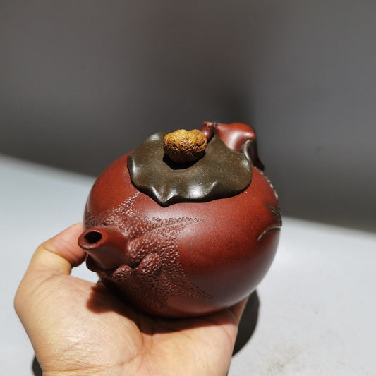 vintage chinese yixing purple clay teapot zisha ceremony fashion gift teaware