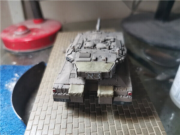 Homemade 1/72 Israeli Merkava 3D Main Battle Tank Finished Model Ornament
