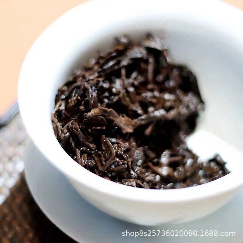 357g Yunnan Tea Camphor Flavor Fragrance Ripe Tea Ancient Puerh Tea Cake Tea