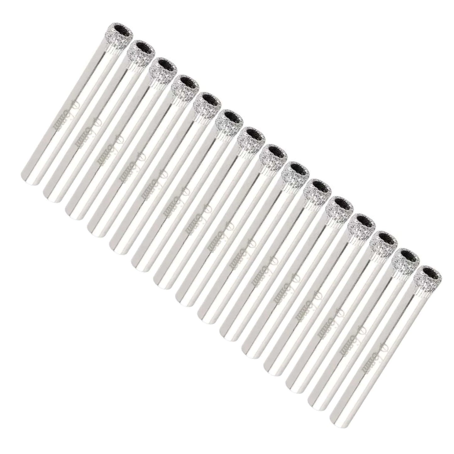 15Pcs 6mm 1/4"Shank MINI Diamond Coated Drill Bit Set Drill Bit Replacement
